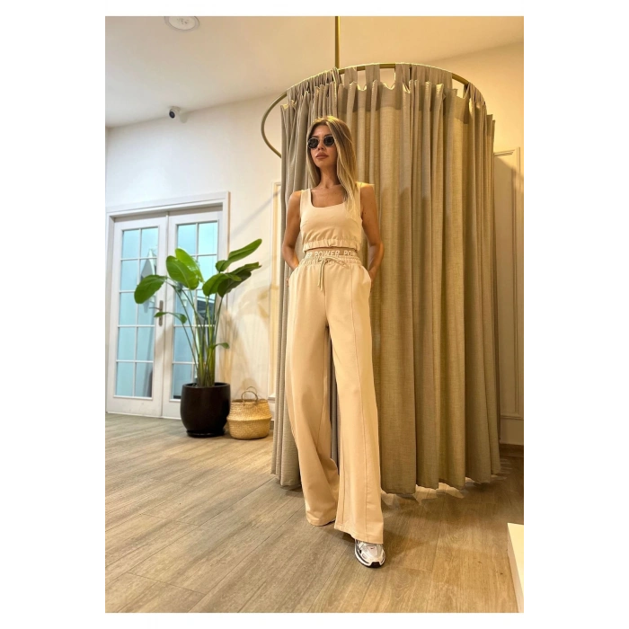 AÇIK BEJ İKİLİ TAKIM