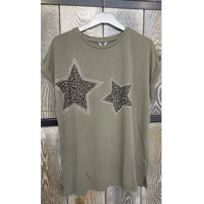 ATA HAKİ YILDIZLI TİŞÖRT