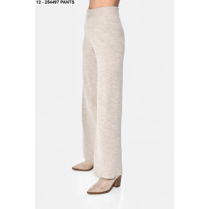 BEJ TRİKO PANTOLON