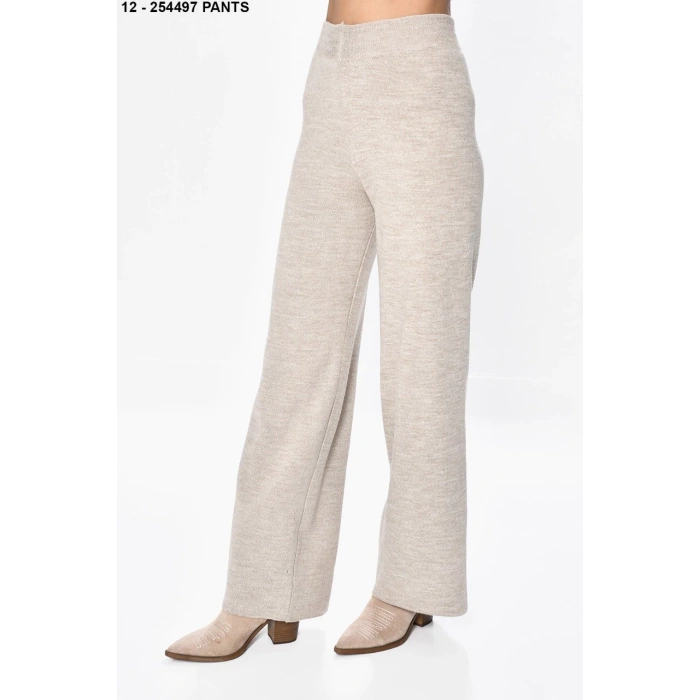 BEJ TRİKO PANTOLON