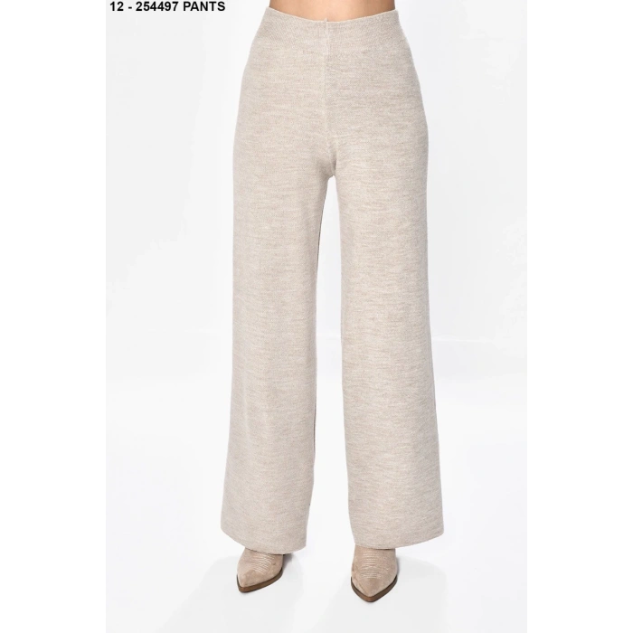 BEJ TRİKO PANTOLON