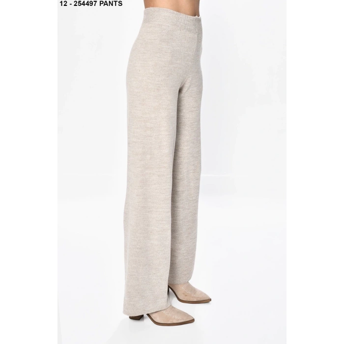 BEJ TRİKO PANTOLON