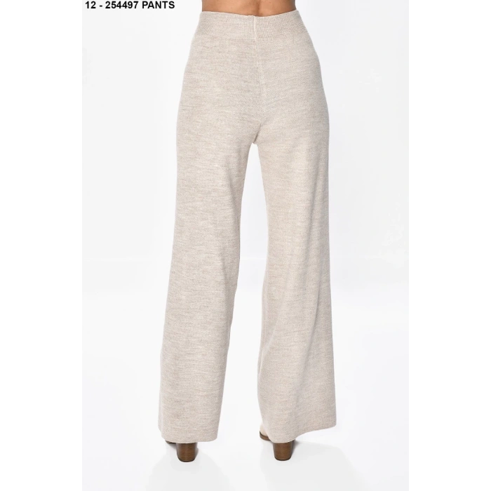 BEJ TRİKO PANTOLON