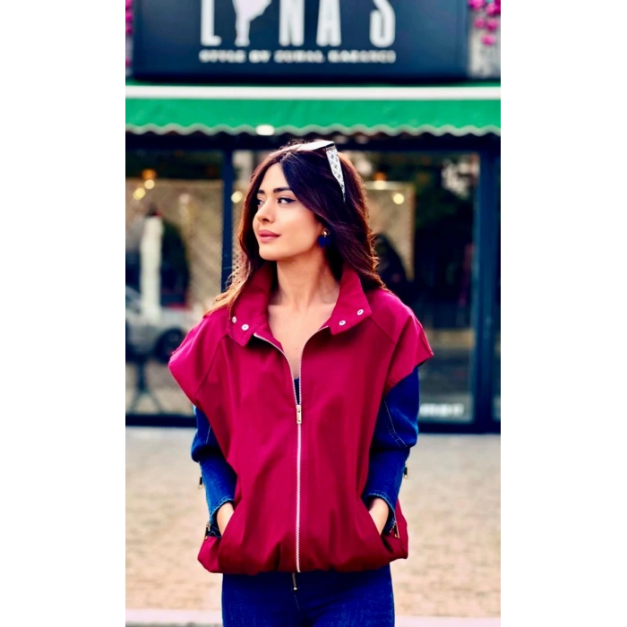 BORDO OVERSİZE YELEK