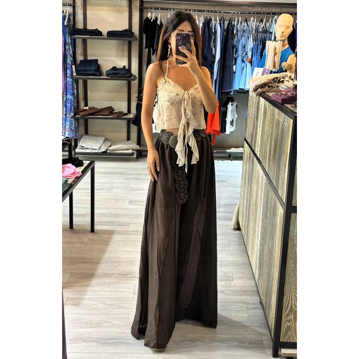 BOYUNDAN BAĞLI FIRFIRLI TOP