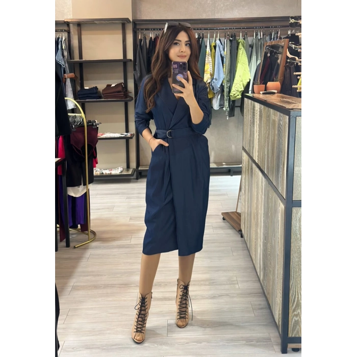 CEKET YAKA KOT ELBİSE