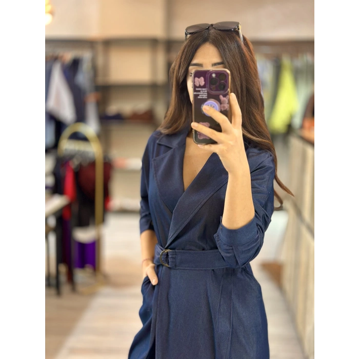 CEKET YAKA KOT ELBİSE