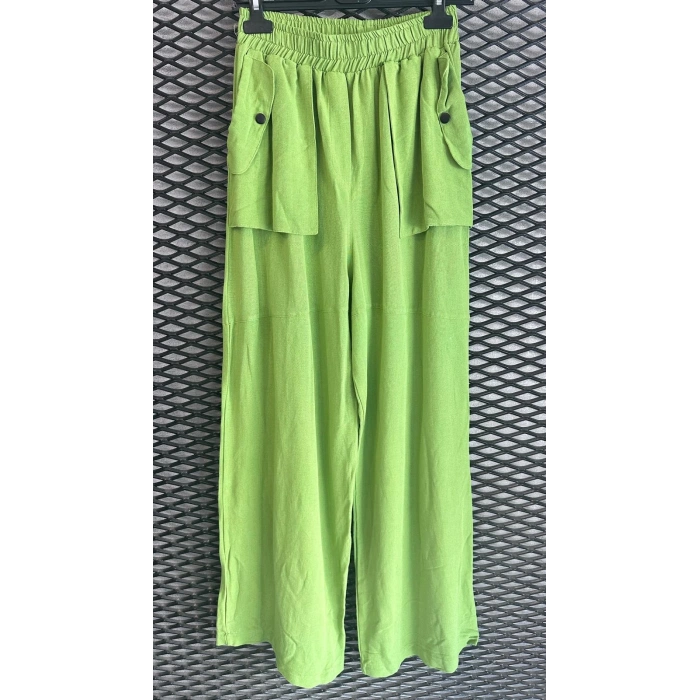 CEP DETAYLI KETEN PANTOLON