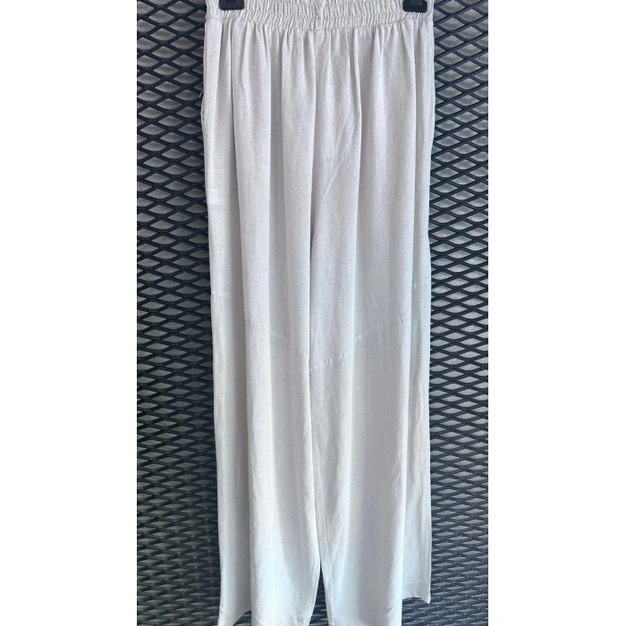 CEP DETAYLI KETEN PANTOLON