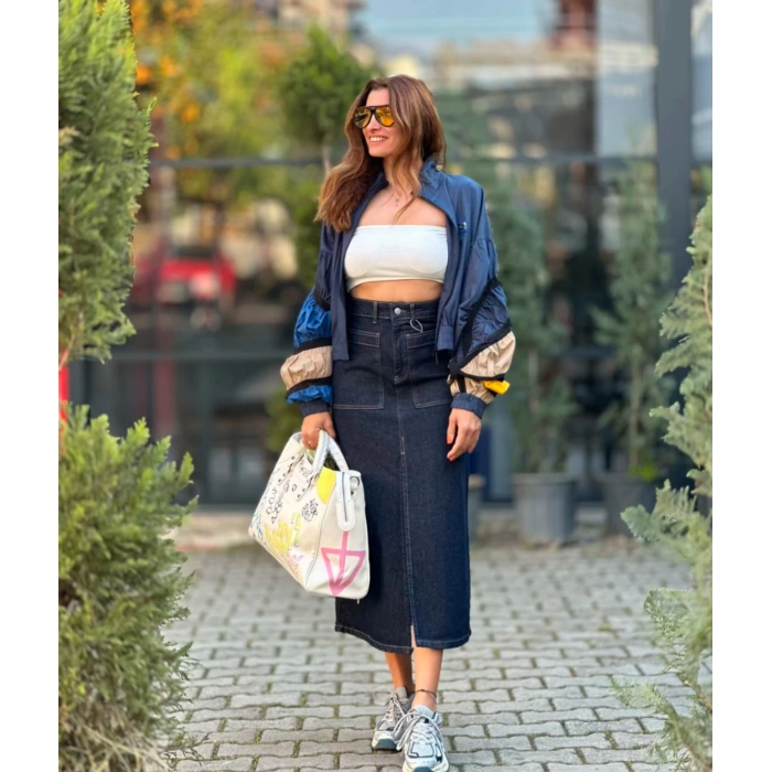 ÇOK RENKLİ İTHAL ÇANTA