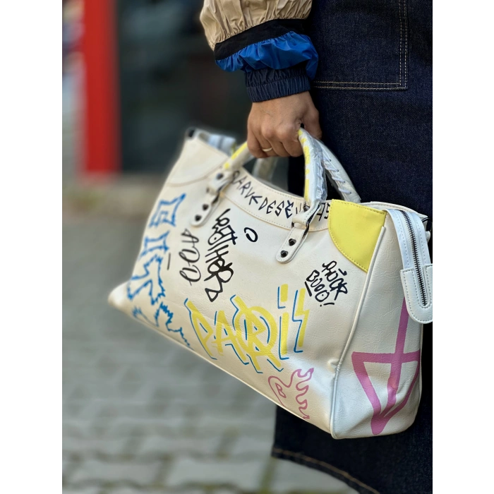 ÇOK RENKLİ İTHAL ÇANTA