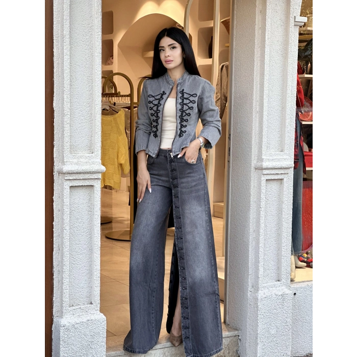 DÜĞMELİ PANTOLON W3