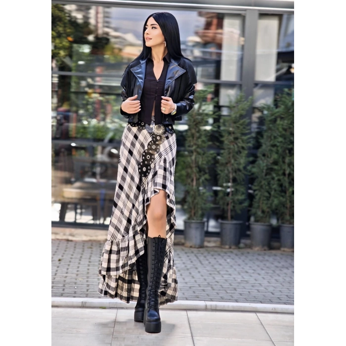 EKOSE ASİMETRİK ETEK