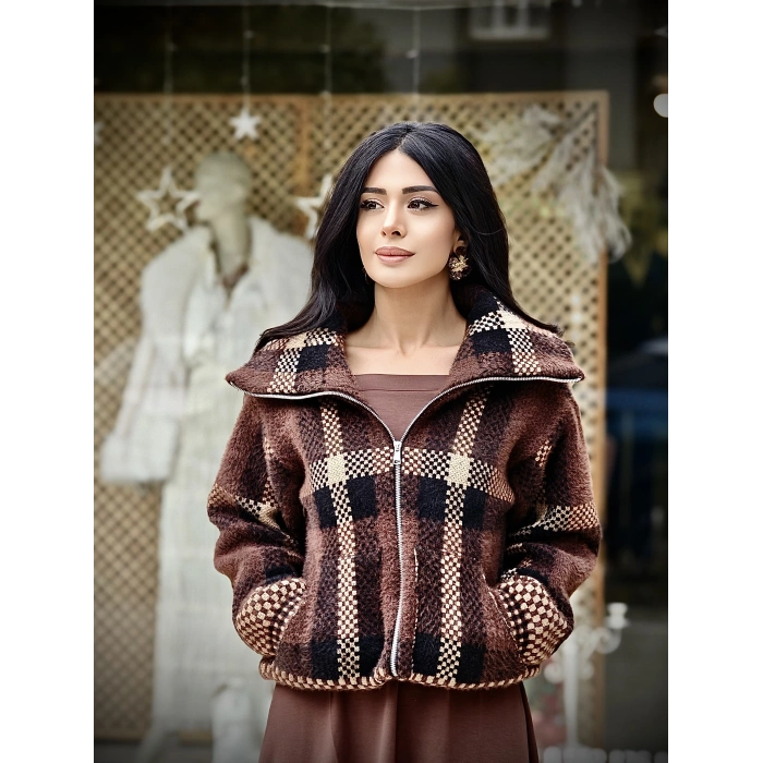 FERMUARLI KAHVE TRİKO MONT