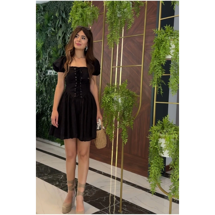 FİSTO KUŞGÖZÜ ELBİSE