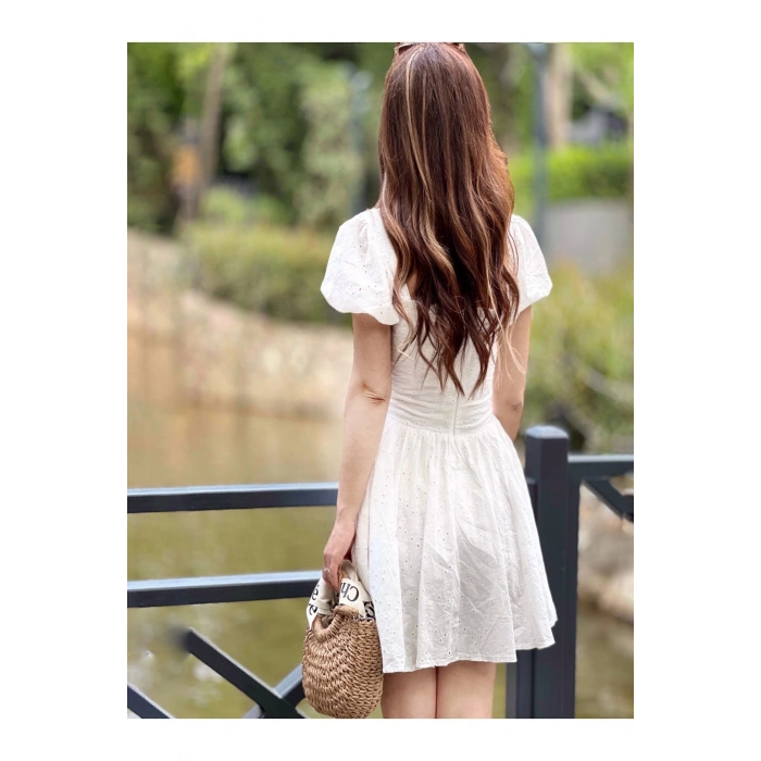 FİSTO KUŞGÖZÜ ELBİSE