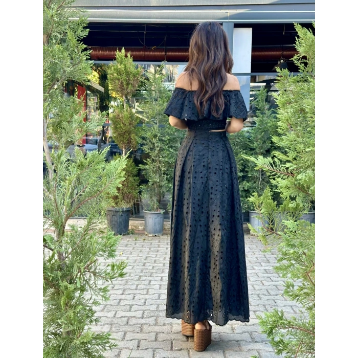 FİSTO SİYAH ETEKLİ TAKIM