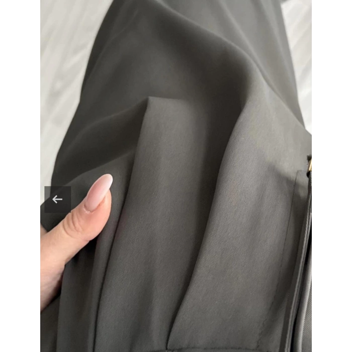 HAKİ BAĞCIK DETAY PANTOLON