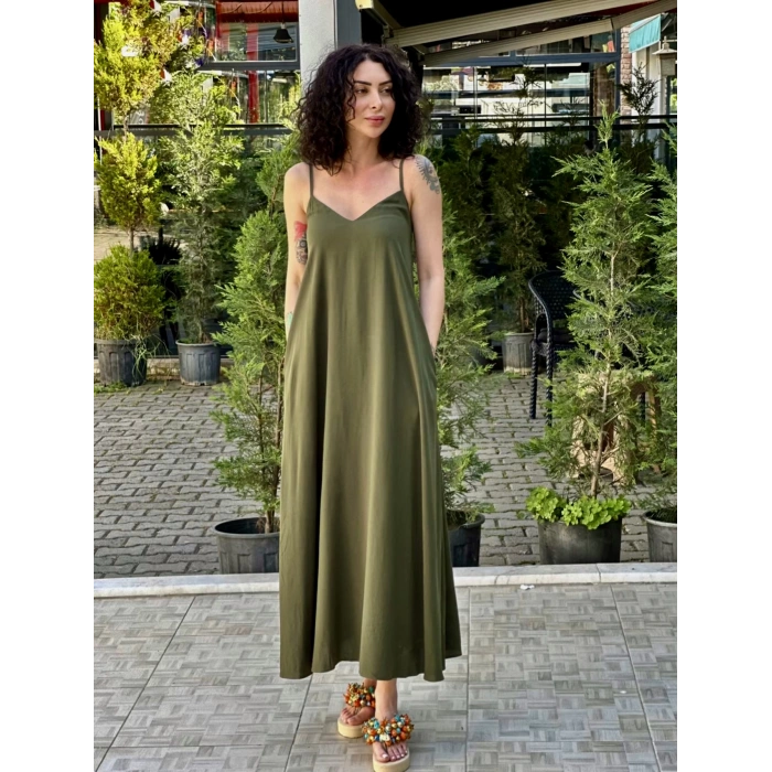 HAKİ BASİC ELBİSE