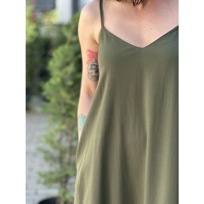 HAKİ BASİC ELBİSE