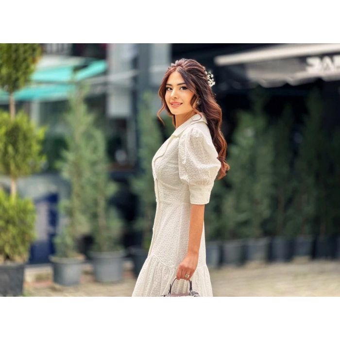 İTHAL KUMAŞ FİSTO CEKET ELBİSE