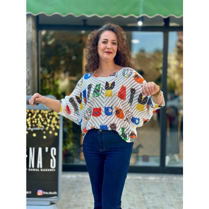 İTHAL YARASA KOL BLUZ