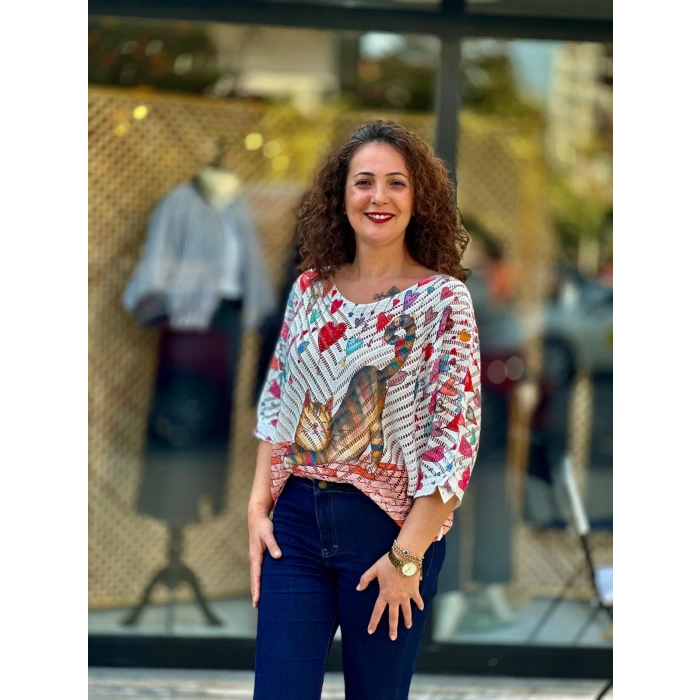 İTHAL YARASA KOL BLUZ