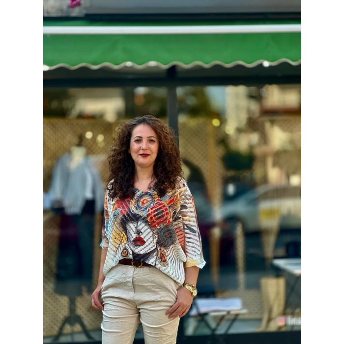 İTHAL YARASA KOL BLUZ