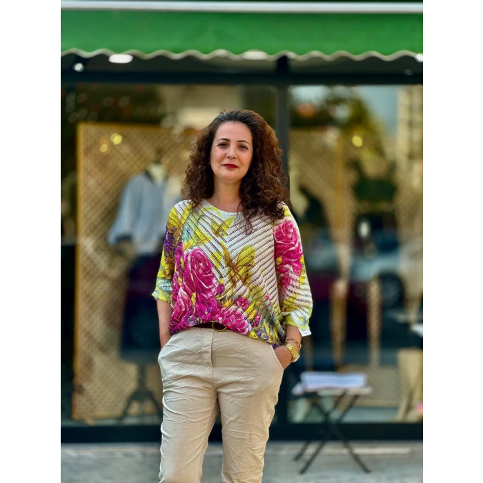 İTHAL YARASA KOL BLUZ