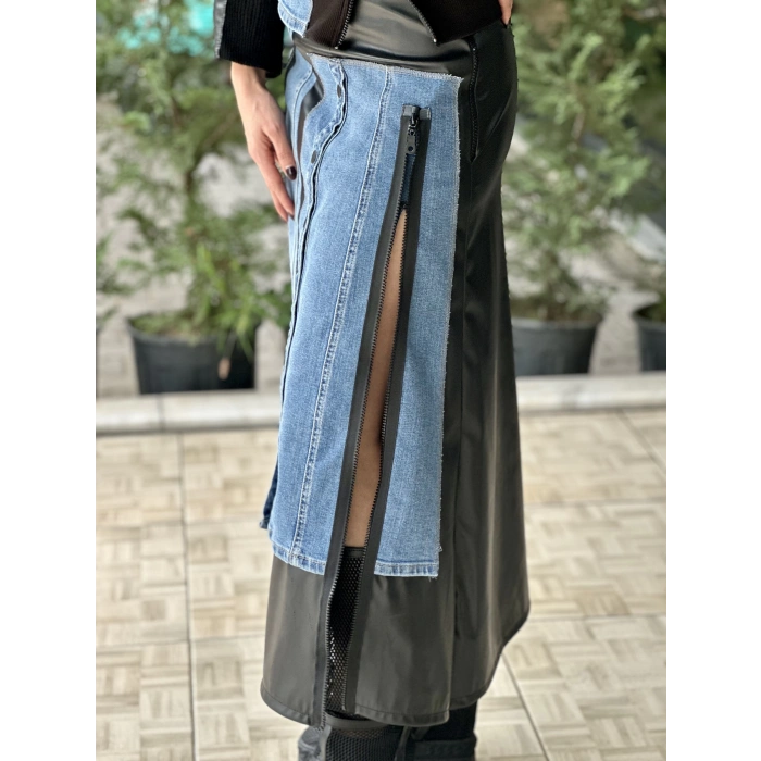 JEAN VE KOT DETAY TASARIM ETEK