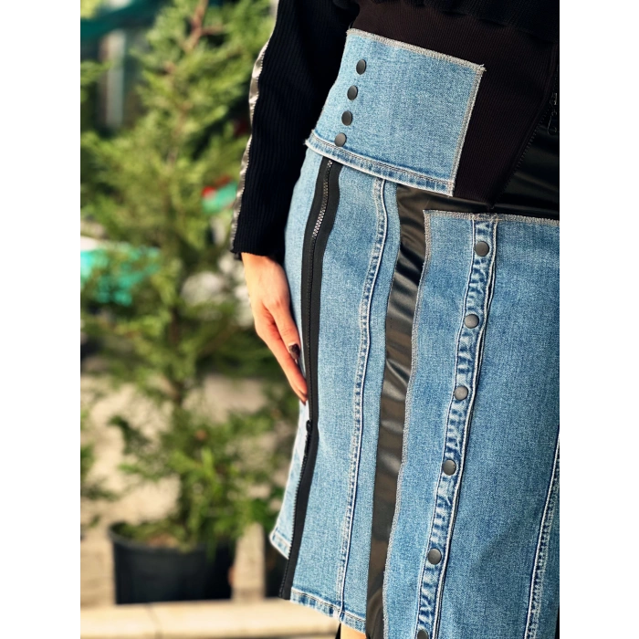 JEAN VE KOT DETAY TASARIM ETEK