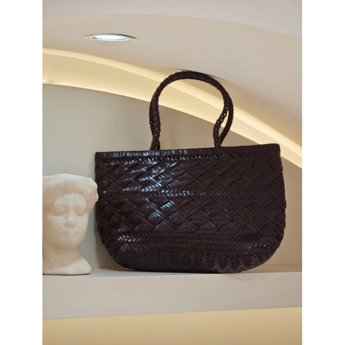 KAHVE HASIR DOKU H35301