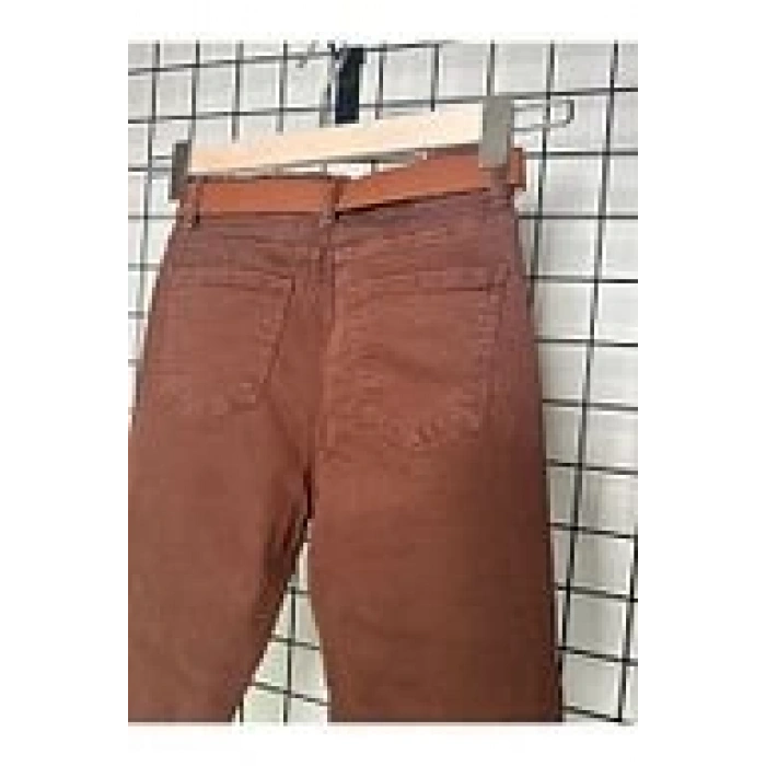 KAHVERENGİ KOT PANTOLON