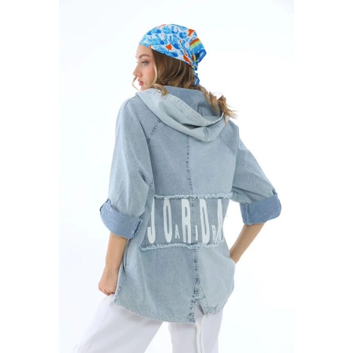 KAPUŞONLU KOT JEKET