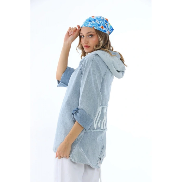 KAPUŞONLU KOT JEKET