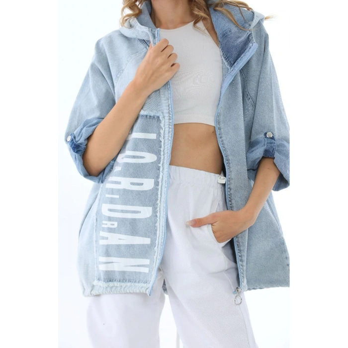 KAPUŞONLU KOT JEKET