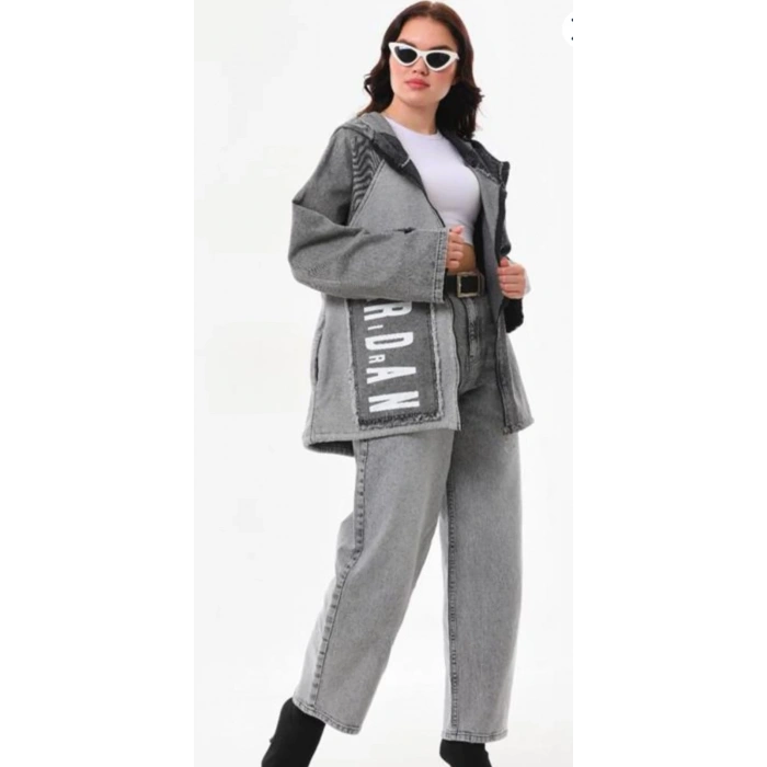 KAPUŞONLU KOT JEKET