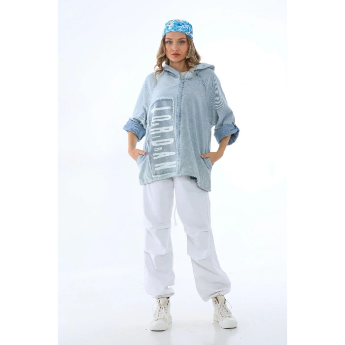 KAPUŞONLU KOT JEKET