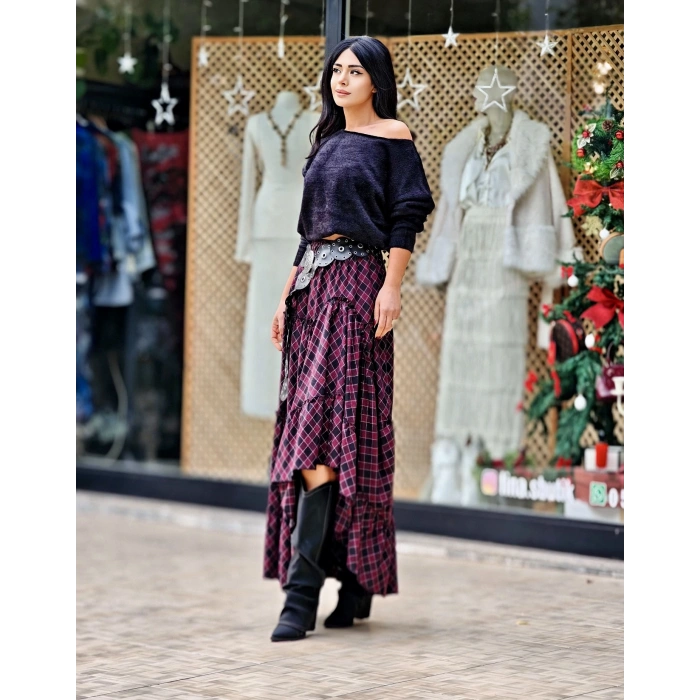 KAYIK YAKA SAKALLI KAZAK SİYAH