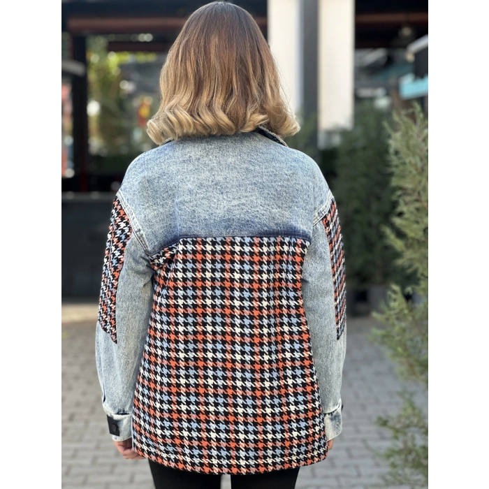 KAZAYAĞI DETAY KOT CEKET