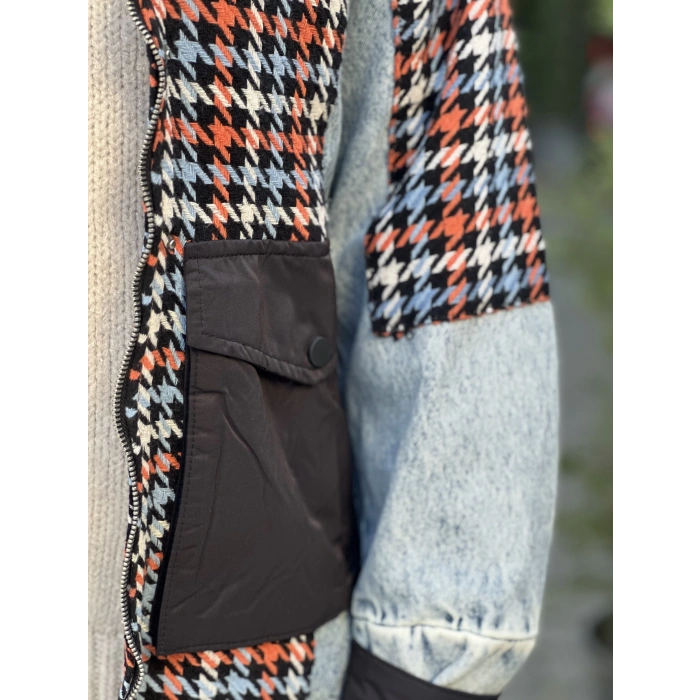 KAZAYAĞI DETAY KOT CEKET