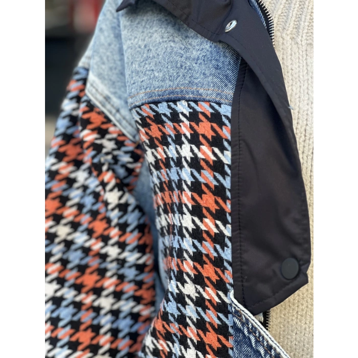 KAZAYAĞI DETAY KOT CEKET