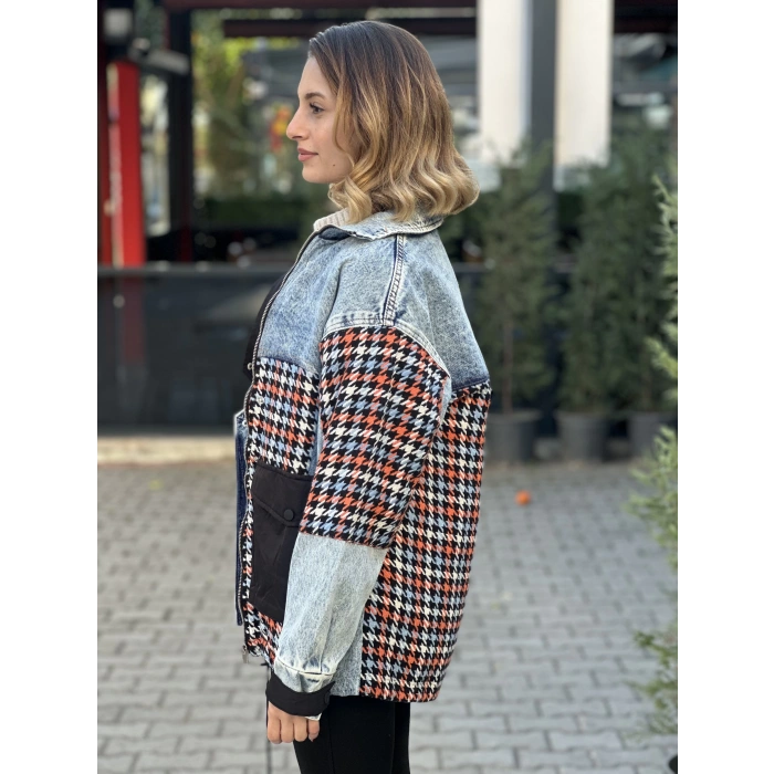 KAZAYAĞI DETAY KOT CEKET