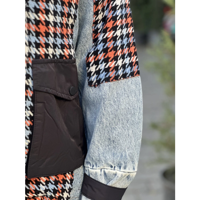 KAZAYAĞI DETAY KOT CEKET