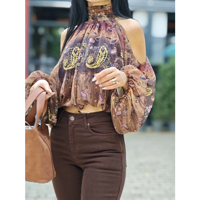 KENARI SÜET DAR PAÇA KAHVE PANTOLON