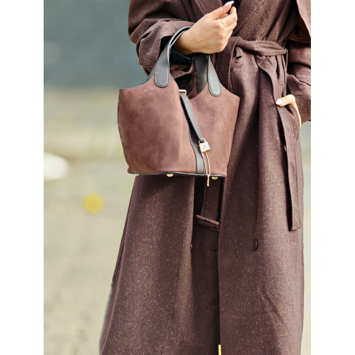 KIRÇILLI TRENCHCOAT KAŞE