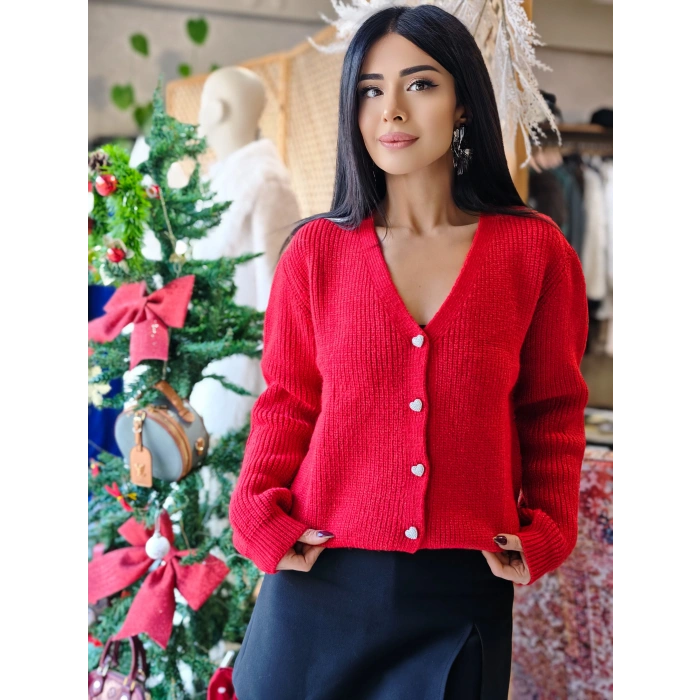 KIRMIZI PIRILTILI HIRKA