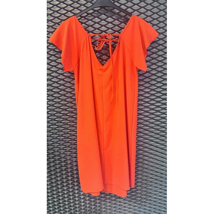 KOLLARI FIRFIRLI ELBİSE