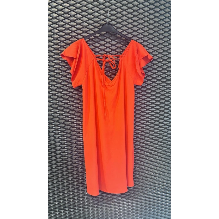 KOLLARI FIRFIRLI ELBİSE