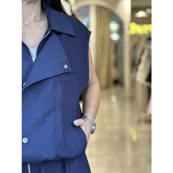 LACİVERT YELEK PANTOLON TAKIM NX